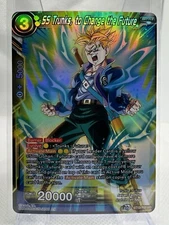 SS Trunks, to Change the Future Foil BT13-102 UC Dragon Ball Super Card Game TCG
