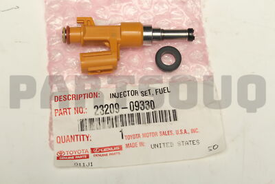 2320909330 Genuine Toyota INJECTOR SET, FUEL 23209-09330 | eBay