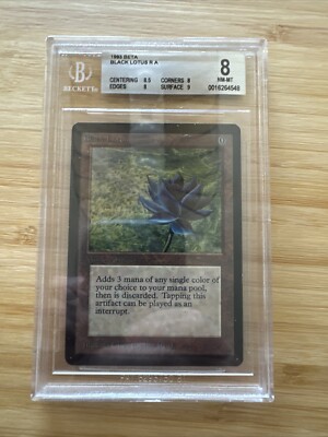 mtg beta black lotus card 2024 Magic: the Gathering Beta Black Lotus 1 oz Silver Coin