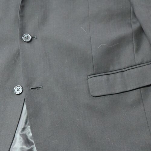 Van Heusen Suit Seperates 44R Black Mens Blazer Sport Coat Suit Jacket - Picture 3 of 12