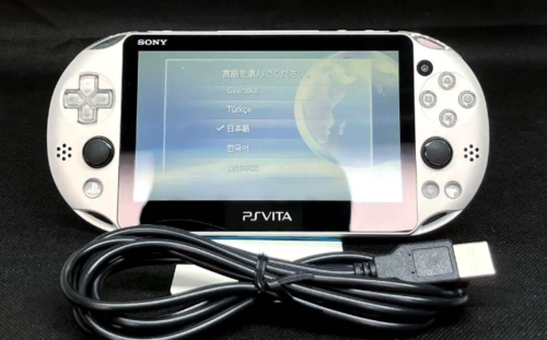 Sony PlayStation PS Vita Silver PCH 2000 ZA25 Console PSV Sony PlayStation PS Vita Silver PCH 2000 ZA25 Console PSV