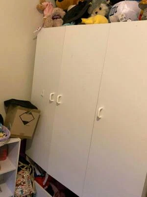 White 3 Door Wardrobe Wardrobes Gumtree Australia Whyalla