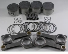 81MM NIPPON RACING SCAT JDM TURBO HONDA B-SERIES PISTONS PISTON KIT B18A B18B LS