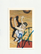 Jack Twyman Autographed Post Card Ron Lewis Basketball HOF H519