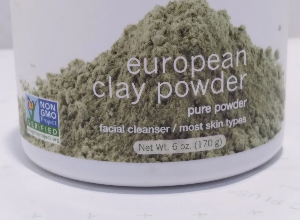 Now Solutions EUROPEAN CLAY POWDER Facial Cleanser Most Skin Types Detox 6 oz - Image 3 of 4