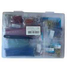 Aukenien 840pcs Breadboard Jumper Wire Kit   14 Preformed Values for Arduino DIY