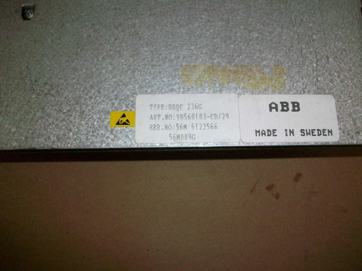 ABB Robotics Axis Board DSQC236G YB560103-CD/29 | eBay