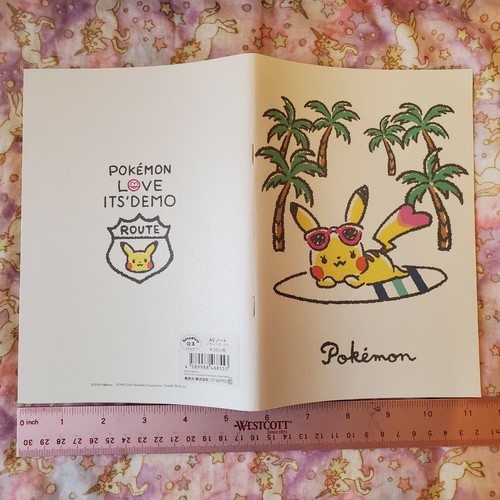 Its Demo Love Pokemon Center Pikachu Notebook Beach Summer Theme New Ebay Its Demo Love Pokemon Center Pikachu Notebook Beach Summer Theme New Ebay