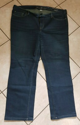 Damen Hose Jeans Stretch von Eddy Bauer Gr. 50  Blue NEU