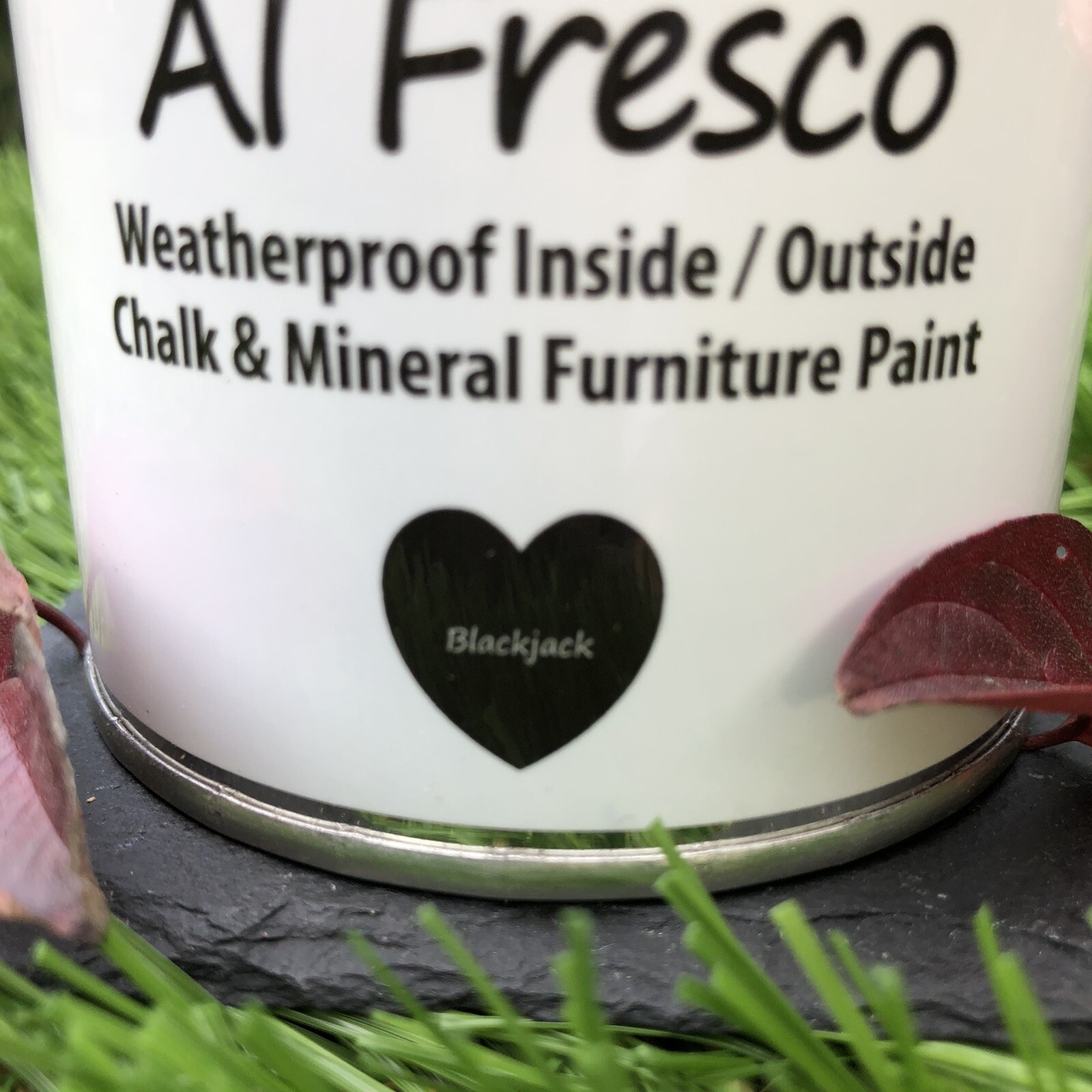 FRENCHIC FURNITURE PAINT AL FRESCO Blackjack 250ml DInky Tin eBay