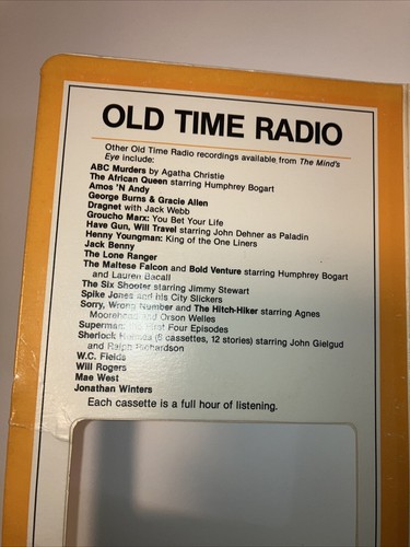 The minds eye Old time Radio Cassette Tape In Very Good Playable Condition - Picture 4 of 12