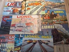 Lionel Train Vintage Catalogue Big Lot!! Rare