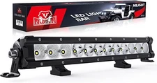 Nilight LED Light Bar 16 Inch 60W Flood Spot Combo Beam 7200LM