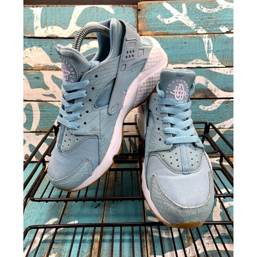 Nike Womans Size 7 Air Huarache 859429-400 Mica Blue Athletic Running/Trainers - Picture 2 of 10