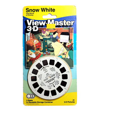Vtg Disney Snow White View Master 3-D Reels No 3002 Retro 1988 New Sealed