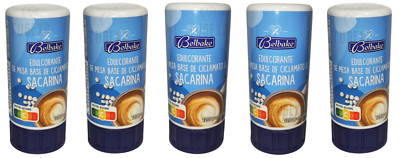 Belbake Sweetener 5 X 1200 Diabetic Low Calorie Saccharin Cologran 6000 Tablets