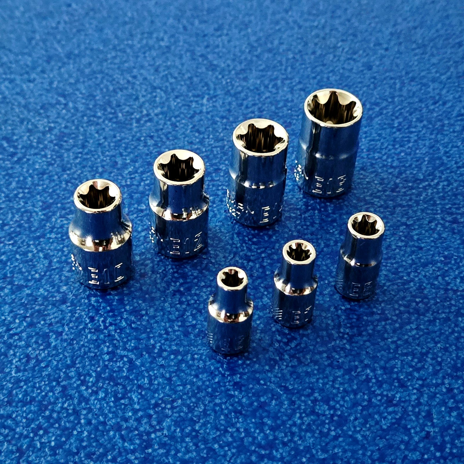 7PC Craftsman Female Torx Sockets 1/4 & 3/8