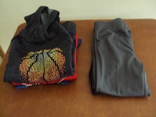 Lot of 5 Tek Gear Warm Tek Boy's Hoodie, Pants Size 8