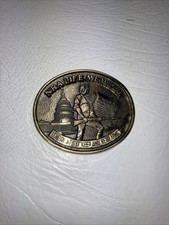 Belt Buckle-NRA Member-Solid Brass-2nd Amendment-The Right To Keep And Bear Arms