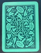 EW280 Swap Playing Card 1 OLD ENGLISH WIDE  FLOWERS & PATTERNS