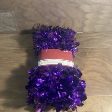 Enchanted Forest  Christmas Tinsel Garland Purple 12 Feet ’ 287-1305