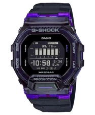 Casio G-Shock GBD-200SM-1A6 NEW Men's Watch Black/Purple Digital Display