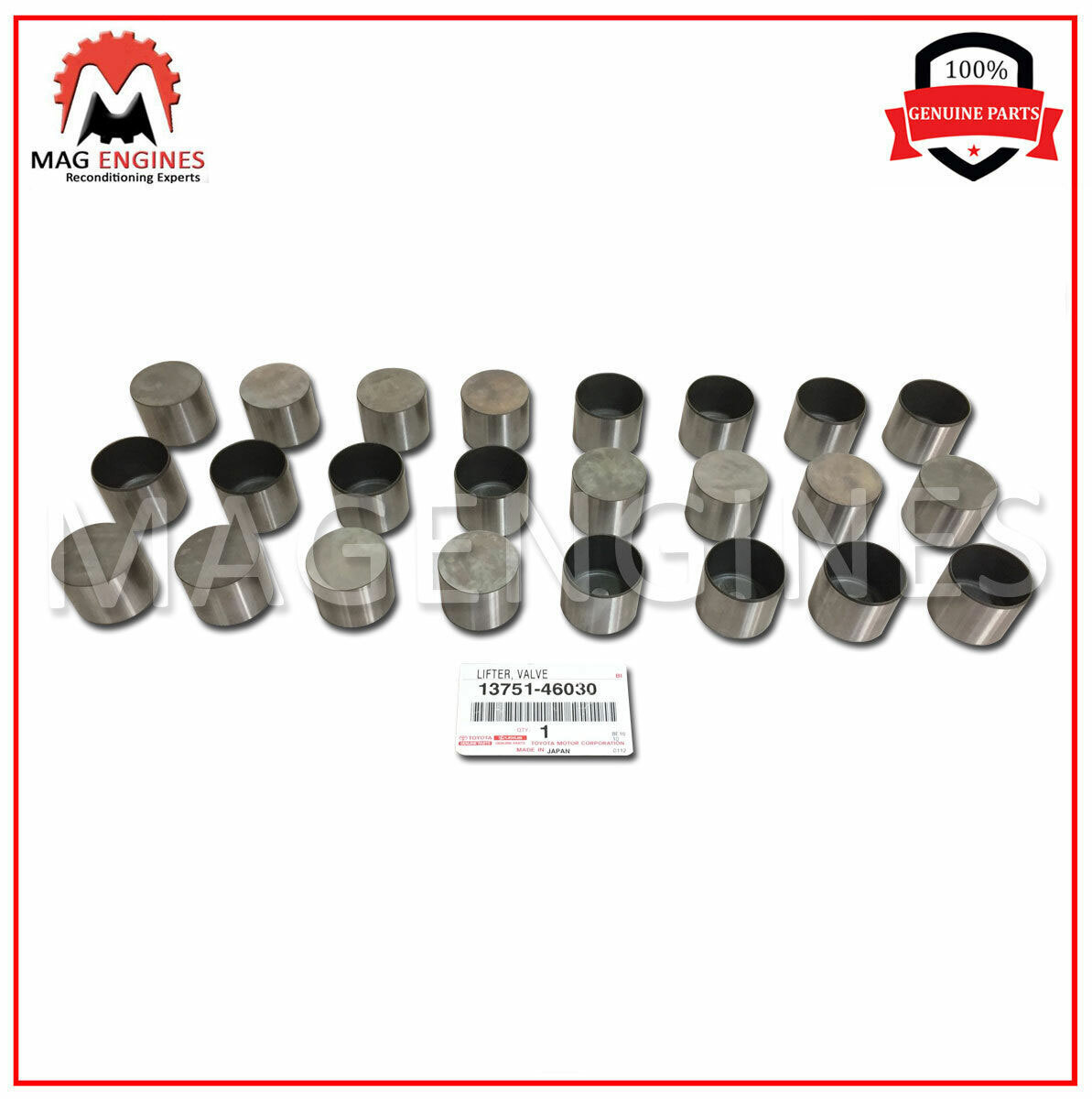 13751-46030 GENUINE OEM 24 Pcs VALVE LIFTER 1375146030 | eBay