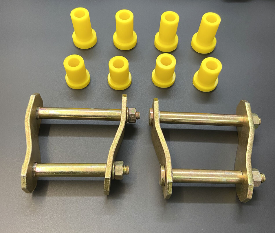 For MITSUBISHI L200 K74/KB4T REAR LEAF SPRING SHACKLES & BUSHES