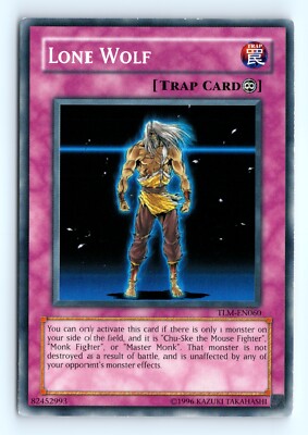 Yu-Gi-Uh Lone Wolf #TLM-EN060 The Lost Millennium tcg LP