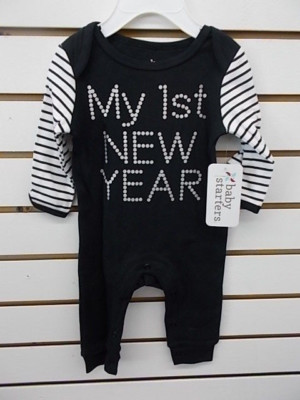 baby's first new year's clothing