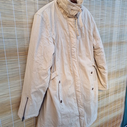 TCM Coat Womens Size Large Cream Thick Puffer Zip Winter Jacket - Picture 4 of 18