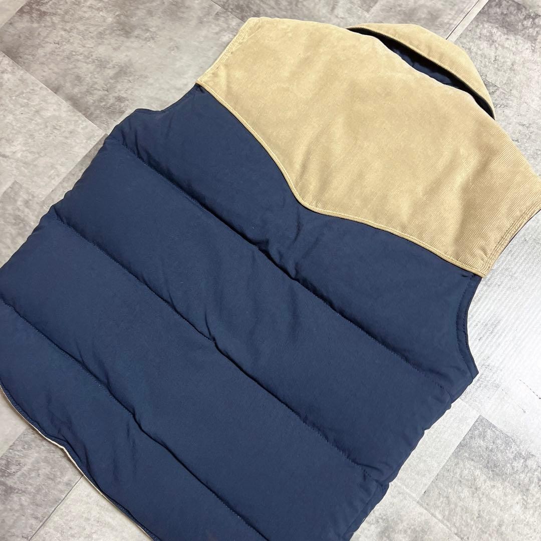 Flat Head Reversible Down Vest 34 - image 9