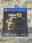 Fallout 76  (PS4) PlayStation 4 [Region Free] Factory Sealed, Brand New!