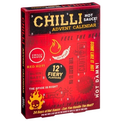 Chili Adventskalender 2025 |24 Tage Chilisauce Hot Sauce Adventskalender 2025
