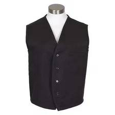 FAME (A DELTA PLUS GROUP COMPANY) 82972 Vest, Unisex, Black, V40, 4XL