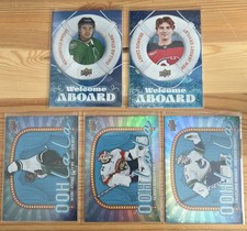Ooh Lala/ Welcome Aboard 5 Card  Lot Bobrovsky/ Demko/ Fleury