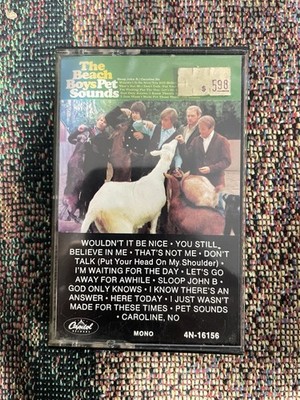 The Beach Boys Pet Sounds Cassette Sealed 1980 Capitol Records Mono