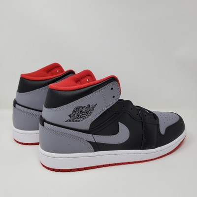 Air Jordan Air Jordan 1 Mid 'Bred Shadow' DQ8426-006 Men's Size