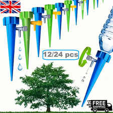 24pcs Automatic Plant Self Watering Spikes Garden Home Flower Drip Waterer Tool