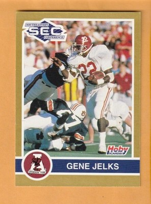 Gene Jelks Alabama Crimson Tide 1991 SEC Hoby #17 Gadsden AL