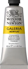 Reeves Winsor & Newton Galeria Acrylic Color 60ml-Titanium White (3Pk)