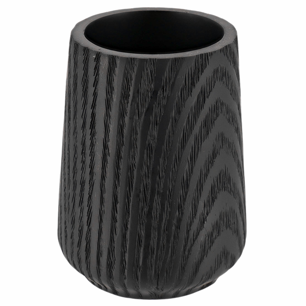 Badezimmerbecher Zahnputzbecher ZahnbüRstenhalter 320 Ml Schwarz Modern Deko-image