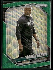 2025 Panini Prizm #47 Aaron Glenn Green Wave