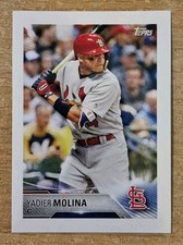 2018 TOPPS STICKERS YADIER MOLINA #187 ST. LOUIS CARDINALS 