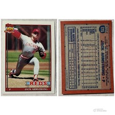 1991 Topps 40 Years Of Baseball Jack Armstrong Cincinnati Reds #175