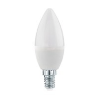 Eglo Led Leuchtmittel Kerze 5,5W = 40W E14 Matt 470Lm Warmweiß 3000K Dimmbar