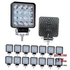 LED Light Pods - 4 Inch LED Work Lights for Truck Square Automotive 16-Square