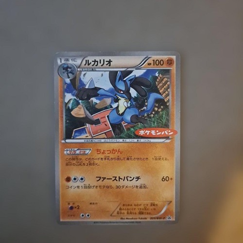 Pokemon Card Lucario PR 203/BW-P Black White Promo Japanese
