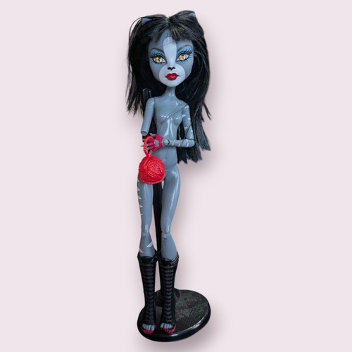 Monster High Puppe Purrsephone Werecat Twins Wave One unvollständig - Bild 2 von 10