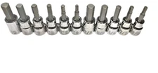 NEW CRAFTSMAN 11-Piece 3/8" Drive Hex Socket Bit Set SAE Metric